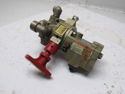 ROSS D2773A4895 Pneumatic Air Solenoid Pilot Valve Lock Out W 14 24VDC 1/2" NPT