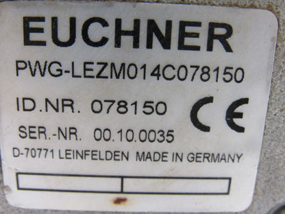 Euchner PWG-LEZM014C078150 ID.NR. 078150 Rotary Absolute Encoder 2048 Pulses