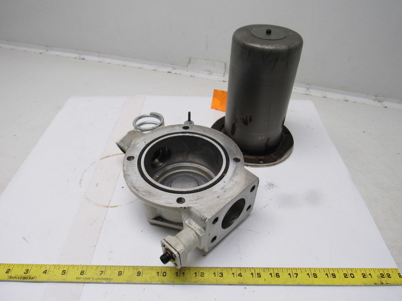 Hydac 8" Immersed Hydraulic Filter Housing Assembly For Element HK-010BN3