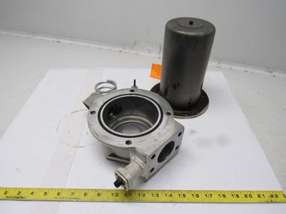 Hydac 8" Immersed Hydraulic Filter Housing Assembly For Element HK-010BN3
