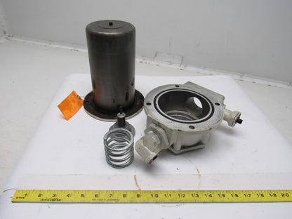 Hydac 8" Immersed Hydraulic Filter Housing Assembly For Element HK-010BN3