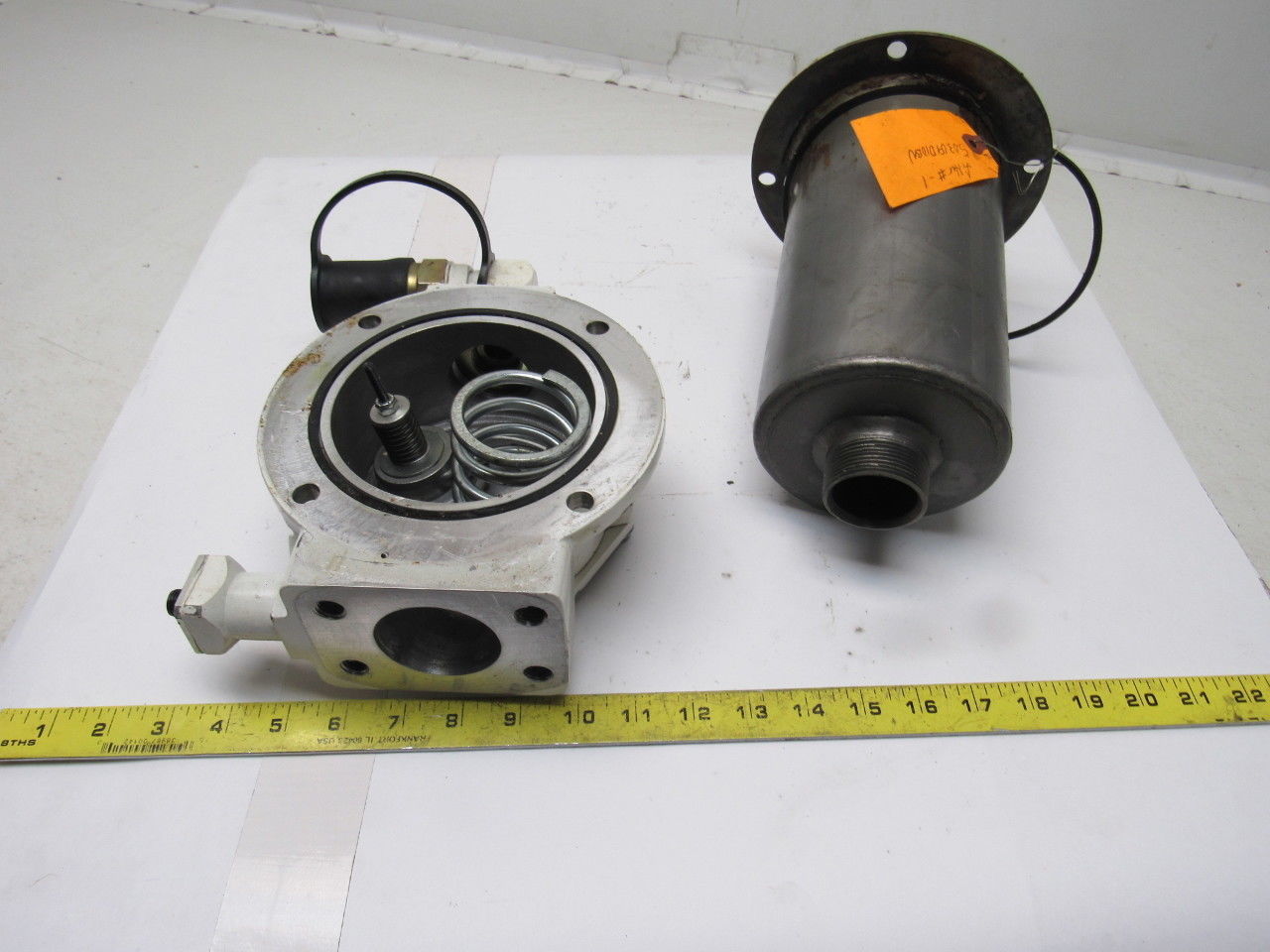 Hydac Immersed Hydraulic Filter Housing Assembly For Element 5.03.09D10BN