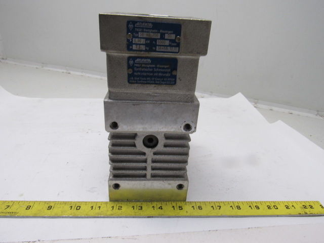 Atlanta 58 43 250 High Performance Servo Worm Gear Reducer 50:1 Ratio