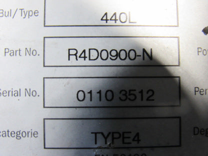 A-B Allen Bradley R4D0900-N Guard Master Safety Light Curtain 900mm Receiver