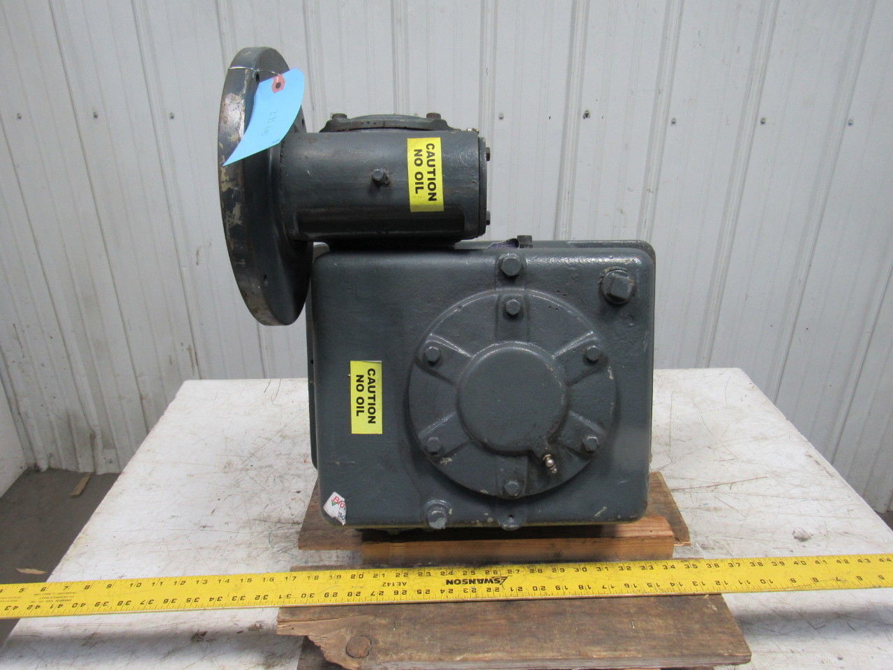 Morse 184MQ5329 50GCDV 600:1 1.16Hp 1750 RPM Input 2.91 RPM Output