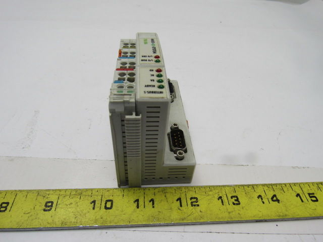 Wago D-32423 750-304 Interbus Fieldbus Coupler I/O System DIN 35 Rail 24V