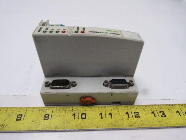 Wago D-32423 750-304 Interbus Fieldbus Coupler I/O System DIN 35 Rail 24V