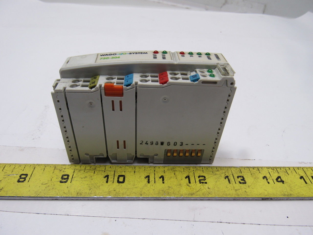 Wago D-32423 750-304 Interbus Fieldbus Coupler I/O System DIN 35 Rail 24V