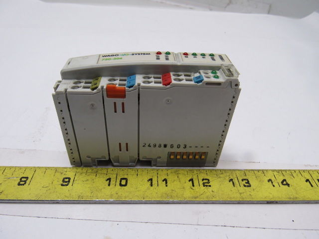 Wago D-32423 750-304 Interbus Fieldbus Coupler I/O System DIN 35 Rail 24V