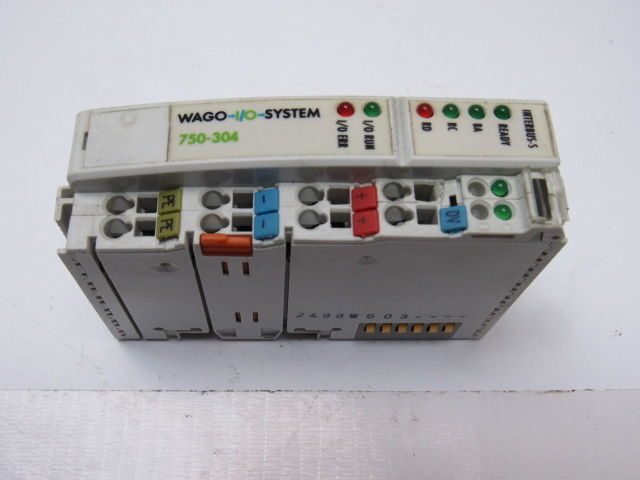 Wago D-32423 750-304 Interbus Fieldbus Coupler I/O System DIN 35 Rail 24V