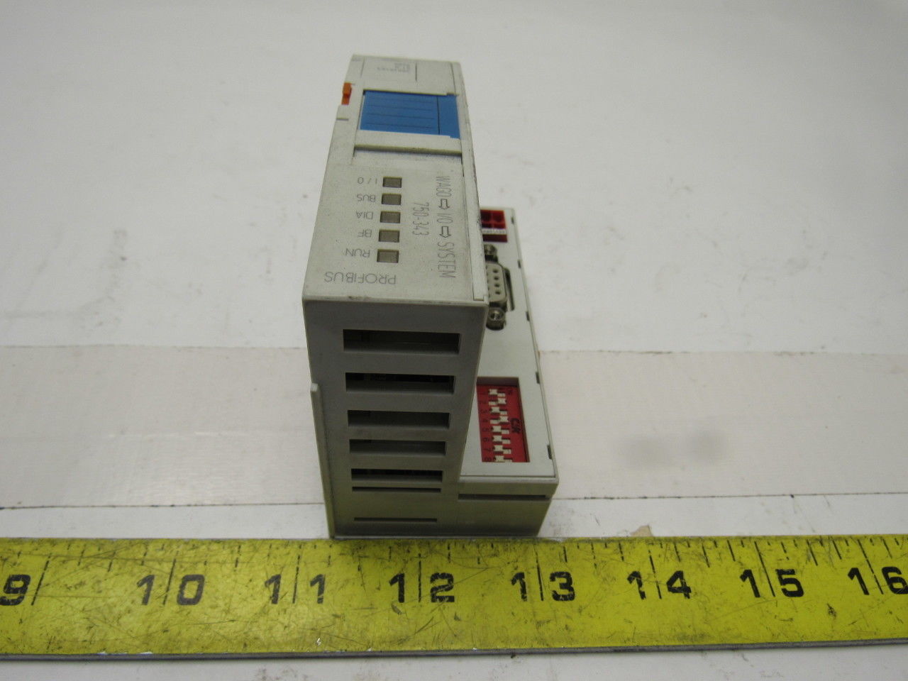 Wago D-32423 750-343 Profibus Inter Fieldbus Coupler I/O System DIN 35 Rail 24V