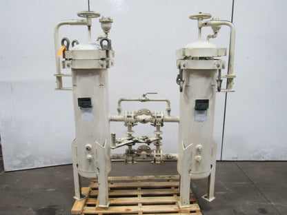 Rosedale D1212-30-2F-2-150CB-DOEVP Duplex Vessel 12 Cartridge Filter Assembly
