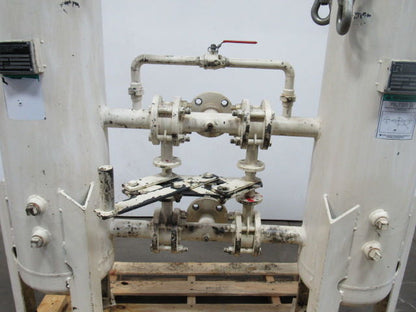 Rosedale D1212-30-2F-2-150CB-DOEVP Duplex Vessel 12 Cartridge Filter Assembly
