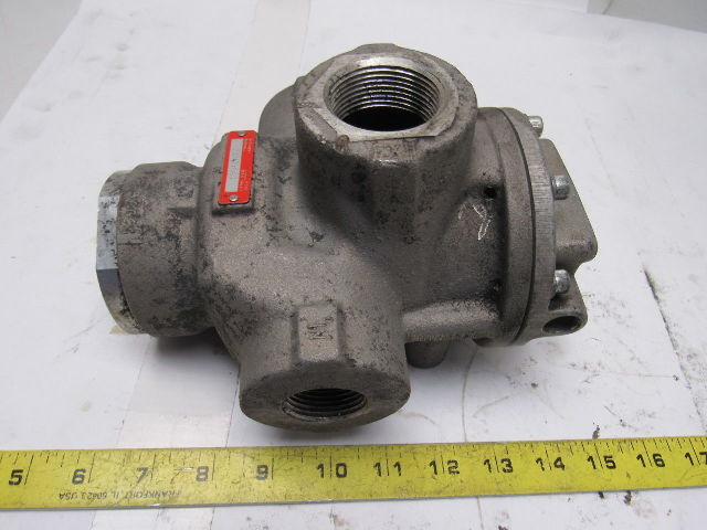 Parker Schrader Bellows N36471089 In Line Pilot Pneumatic Air Valve 1"x1-1/4"x3W