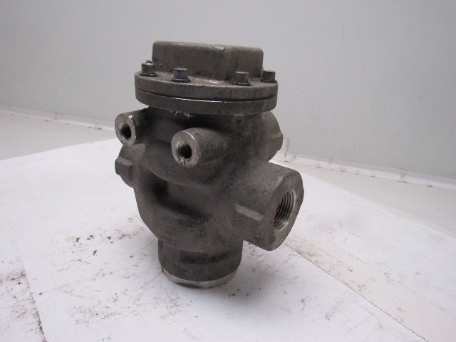 Parker Schrader Bellows N36471089 In Line Pilot Pneumatic Air Valve 1"x1-1/4"x3W