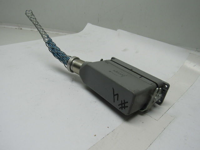 Harting HS12 24Pin 15A 500V Male Female Hinge Lock Cable Plug Ends