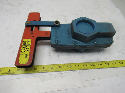 2" NPT Knife Lockout Isolation/Exhaust Valve