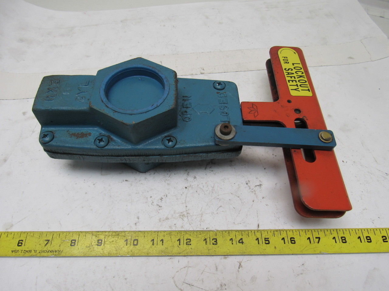 2" NPT Knife Lockout Isolation/Exhaust Valve