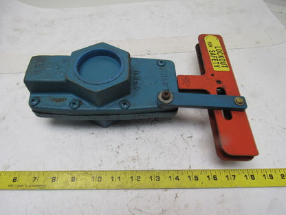 2" NPT Knife Lockout Isolation/Exhaust Valve