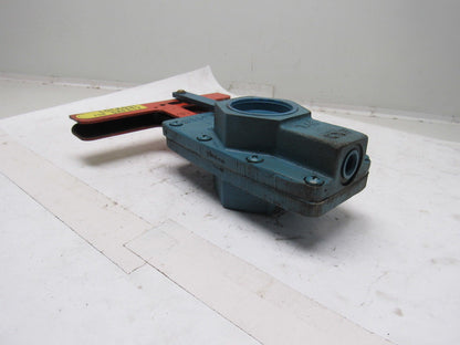 2" NPT Knife Lockout Isolation/Exhaust Valve