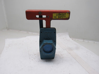 2" NPT Knife Lockout Isolation/Exhaust Valve