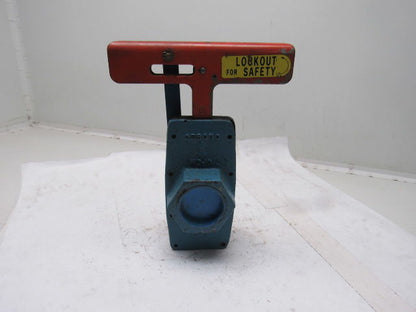 2" NPT Knife Lockout Isolation/Exhaust Valve