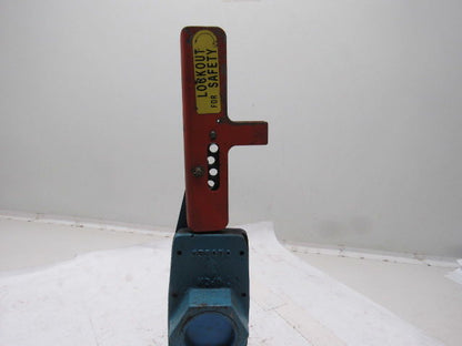 2" NPT Knife Lockout Isolation/Exhaust Valve