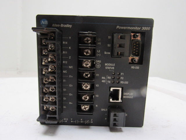 Allen Bradley 1404-M405A-232 Ser A FRN 1.04 Power Monitor 3000 120-240V