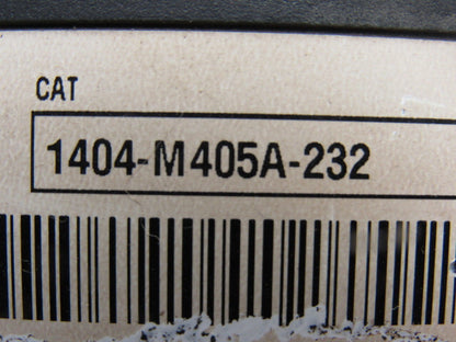 Allen Bradley 1404-M405A-232 Ser A FRN 1.04 Power Monitor 3000 120-240V
