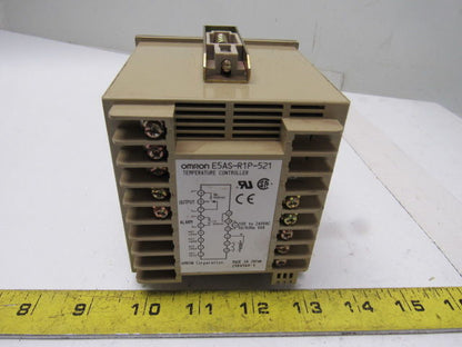 Omron E5AS-R1P-521 Multi-Range 50/60Hz Temperature Controller