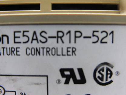 Omron E5AS-R1P-521 Multi-Range 50/60Hz Temperature Controller