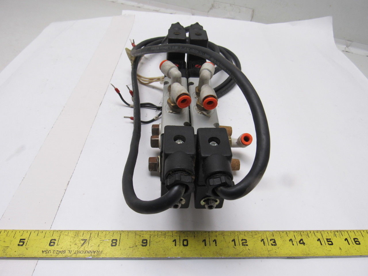 Norgren V61R611AA218JA Double (2) Solenoid Control Air Valve 24VDC W/Manifold