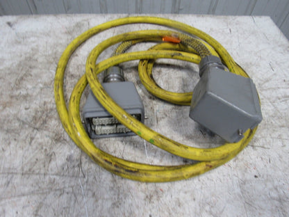 TCP Harting 16Awg 60 Conductor 16/60 Cable W/ 48 Pin Connectors 21' Long