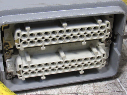 TCP Harting 16Awg 60 Conductor 16/60 Cable W/ 48 Pin Connectors 21' Long