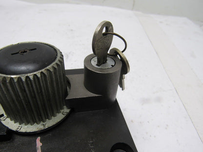 Parker FG3PKCALXBV Locking Flow Control Valve W/ Check And Keys