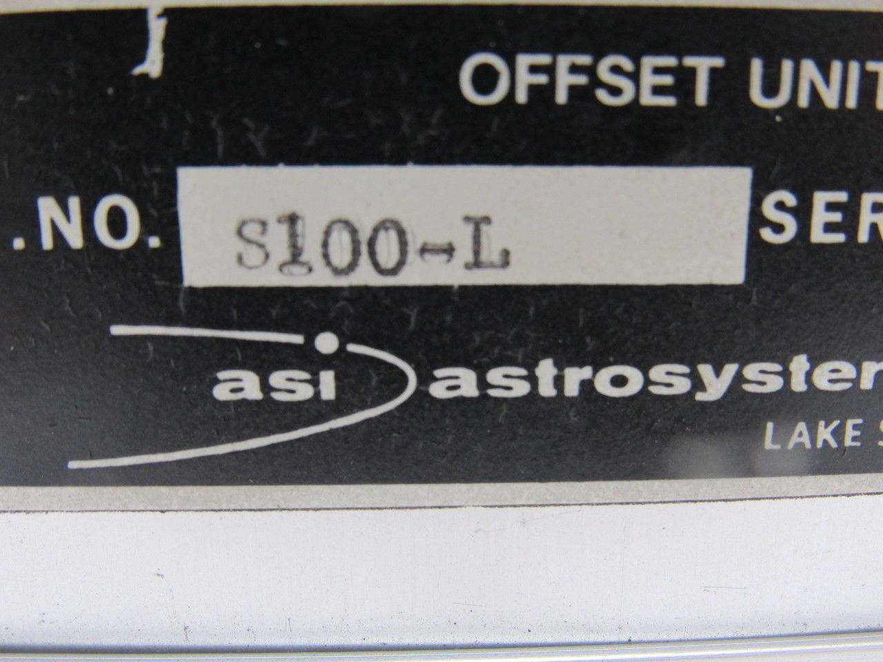 ASI Astrosystems S100-L Offset Unit