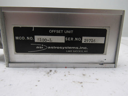 ASI Astrosystems S100-L Offset Unit