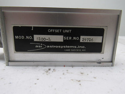 ASI Astrosystems S100-L Offset Unit
