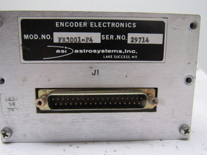 ASI Astrosystems FR3001-P4 Encoder Electronics Positioner