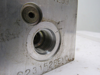 Dayman C23152REVO 1299 Aluminum Manifold Block Single Station