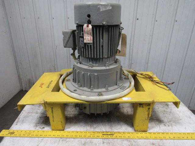 Marathon TFS 5Hp 575V 1750RPM 60Hz Vibra Screw Gyrator Motor On Base
