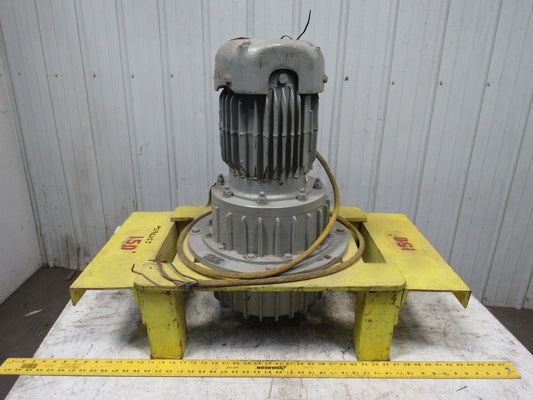 Baldor 4Hp 575V 1725RPM 3Ph Vibra Screw Gyrator Motor On Base