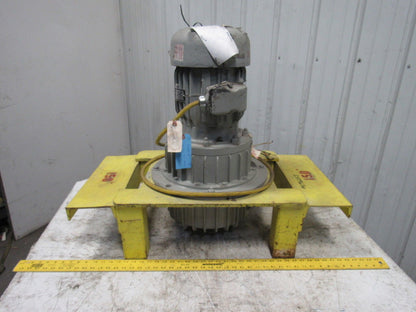 Baldor 4Hp 575V 1725RPM 3Ph Vibra Screw Gyrator Motor On Base