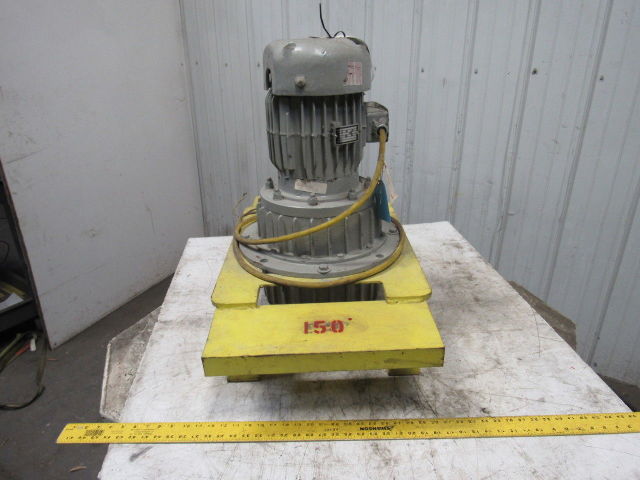 Baldor 4Hp 575V 1725RPM 3Ph Vibra Screw Gyrator Motor On Base