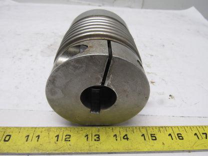 Bellows Coupling Elasticity High Torque Stepping Servo Motor Coupling 28mmx32mm