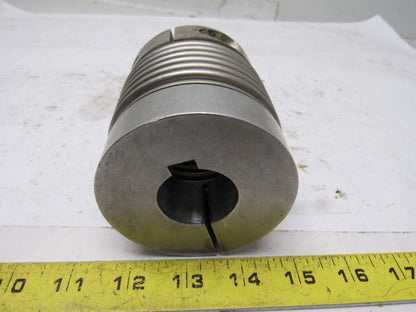 Bellows Coupling Elasticity High Torque Stepping Servo Motor Coupling 28mmx32mm