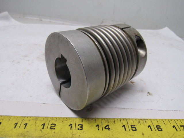 Bellows Coupling Elasticity High Torque Stepping Servo Motor Coupling 28mmx32mm
