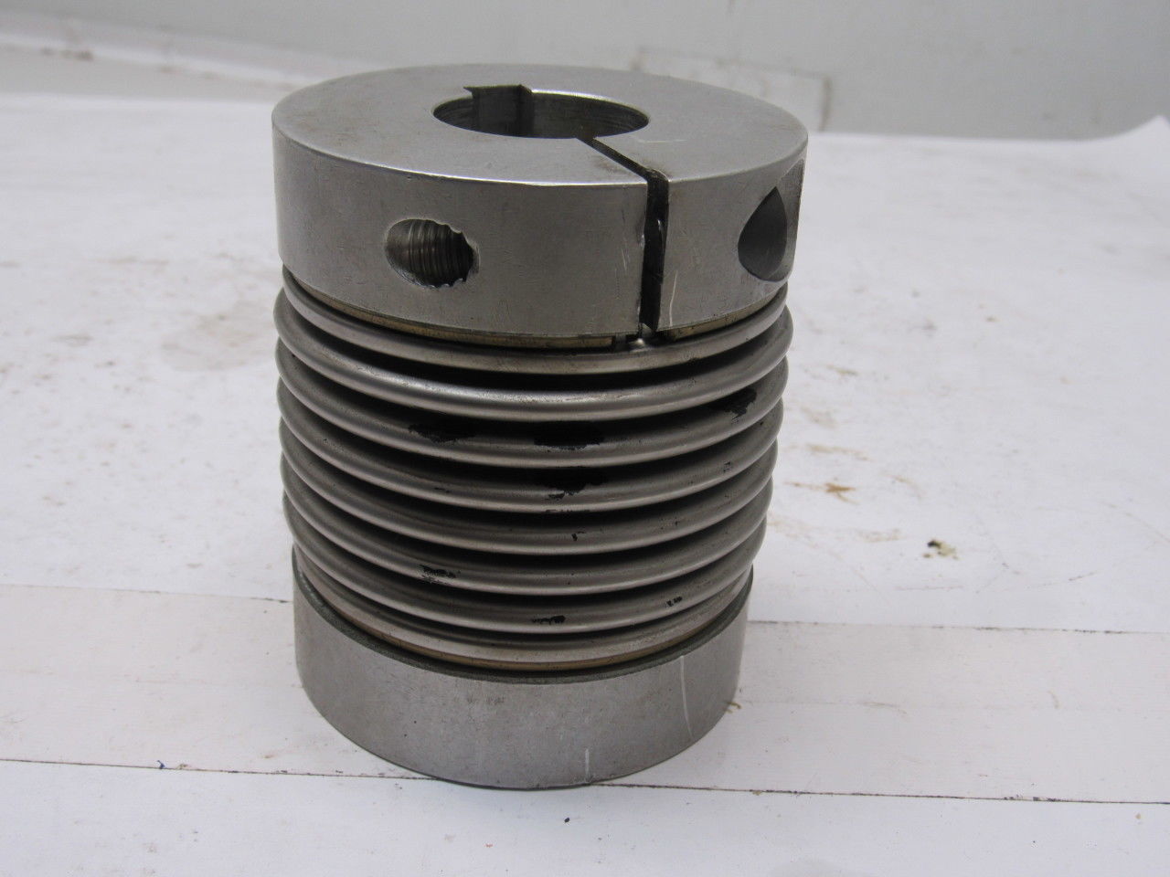 Bellows Coupling Elasticity High Torque Stepping Servo Motor Coupling 28mmx32mm