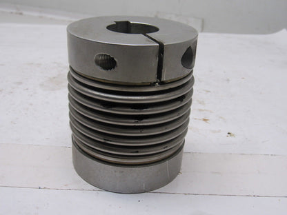 Bellows Coupling Elasticity High Torque Stepping Servo Motor Coupling 28mmx32mm