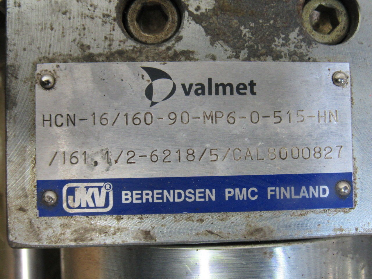 Valmet HCN16 160mm Bore 515mm Stroke 16MPa Hi Pressure Calendar Stack Cylinder